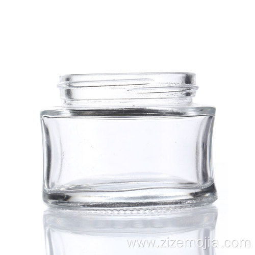 Unique shape cosmetic glass lotion bottles for sale